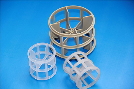 Correct installation method of Pall ring random packing